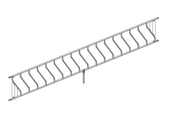 Materiels - Cornadis - PANNEAU OBLIQUE VEAU 16P./5.02M
