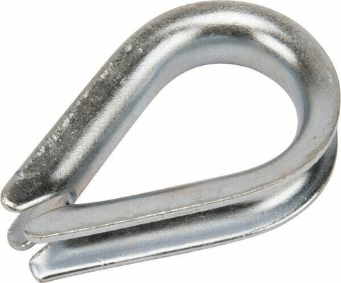 Pièces agricoles - Fasteners - Cosse-coeur zingué 12 mm