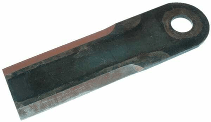 Pièces agricoles - Moissonneuses - Couteau de broyeur de paille 173x50x4 mm Ø 18 mm
