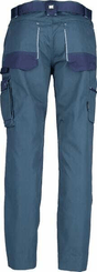 Vêtements et protections - Vêtement  - Pantalon travail vert-bleu S