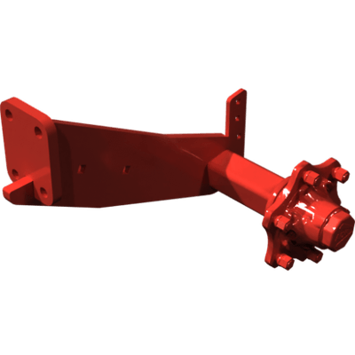 Pièces agricoles - Pièce divers - Bras simple gauche soudé -peint-