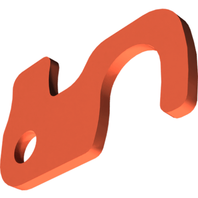 Pièces agricoles - Pièce divers - crochet uplock peint