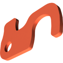 Pièces agricoles - Pièce divers - crochet uplock peint