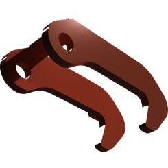 Pièces agricoles - Pièce divers - crochet HL25 cat2 soudé -peint-