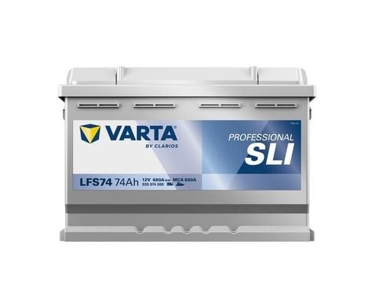 Pièces agricoles - Eclairage - Battery 12V 74Ah 680A LFS74 VARTA Professional Starter