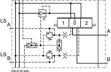 Pièces agricoles - Hydraulique - Module de base PVB 157-B-6203