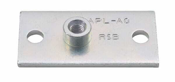 Pièces agricoles - Hydraulique - Plaque a visser simple