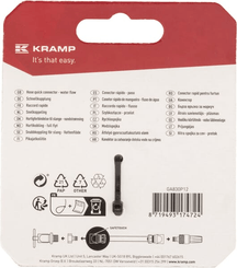 Pièces agricoles - Hydraulique - Raccord rapide arrosage 1/2-5/8''