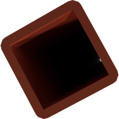 Pièces agricoles - Pièce divers - tube carré f. herse 3453mm -peint-