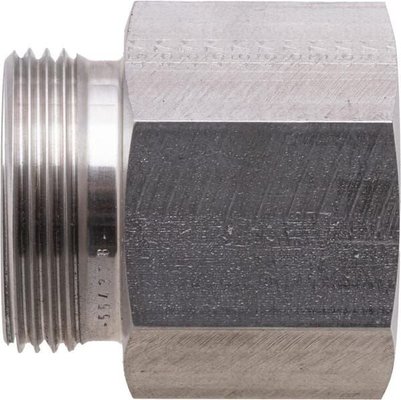 Pièces agricoles - Hydraulique - Raccord à filetage femelle 28L x 1" BSP SS