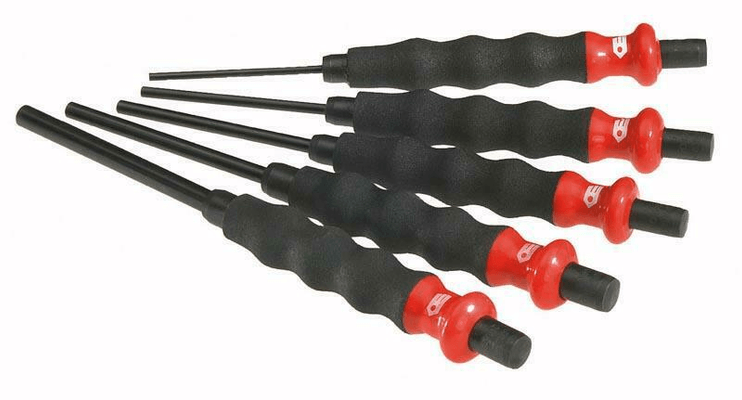 Pièces Quad & Motos - Outillage - Chasse-goupilles gainés FACOM jeu de 5pcs