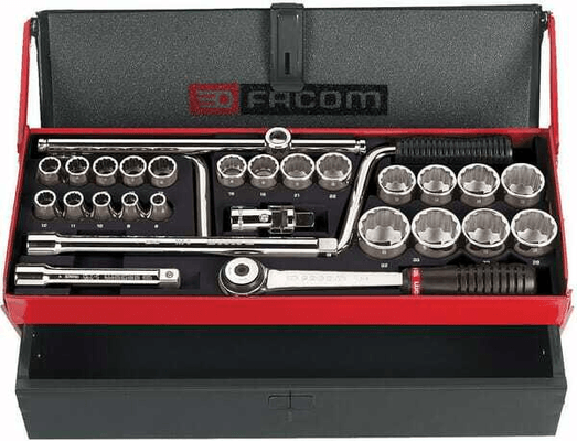 Outils - Outils divers - Coffret douille 1/2 12 pansmm