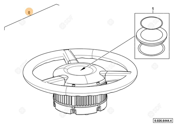 Pièces agricoles - Sdf smart farming solutions - volant