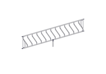 Materiels - Cornadis - PANNEAU OBLIQUE VEAU 12P./4.02M