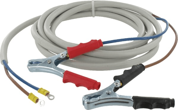 Pièces agricoles - Outils atelier - Kit boîte à bornes+câble 2M avec pince 12-24V