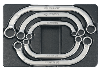 Outils - Outils divers - Thermoformé de 5 clés polygonales demi-lune pour servante