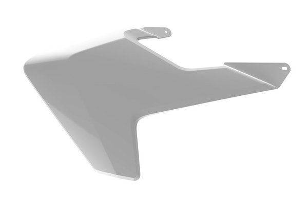 Pièces Quad & Motos - Plastiques - Ouïes de radiateur POLISPORT blanc Husqvarna