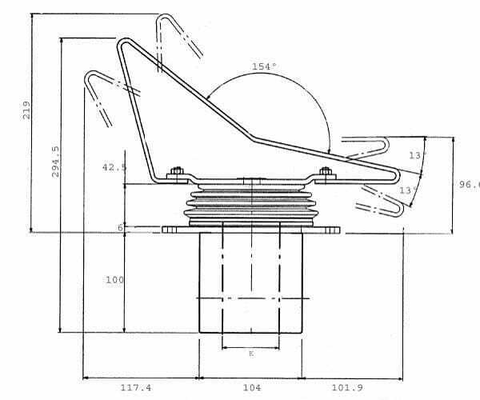 Pièces agricoles - Hydraulique - Commande servo à pied SV50-B/0