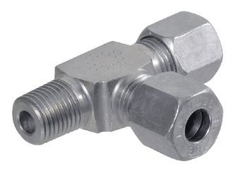 Pièces agricoles - Hydraulique - Té en L 8L-1/4"