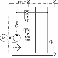 Pièces agricoles - Hydraulique - Unité de MPP85H001