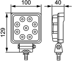 Pièces agricoles - Eclairage - Lampe led