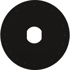 Pièces agricoles - Pièce divers - Disque distribution 20 trous 1mm Choux