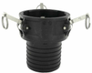 Raccords Camlock Type C 4" en polypropylène