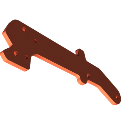 Pièces agricoles - Pièce divers - Contre-plaque de roue de presse -peint-