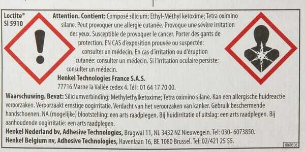 Chimie - Chimie divers - Silicone noir SI5910 - 40ml