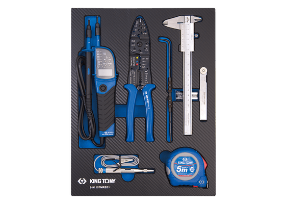 Outils - Outils divers - Module mousse + PP 7 outils de mesure