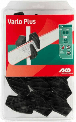 Pièces agricoles - Cloture,Jardin & Sylviculture - Isolateurs Vario Plus (x15)