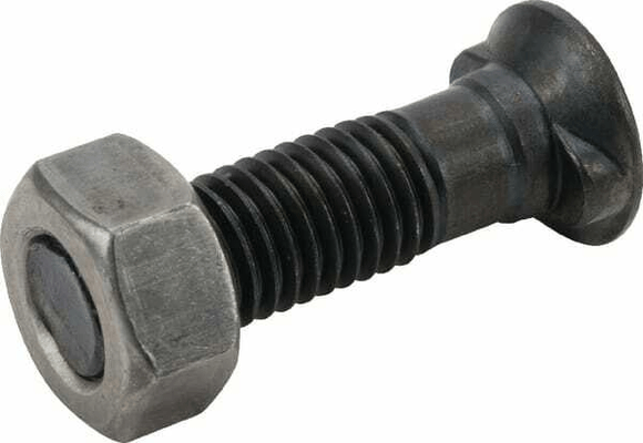 Pièces agricoles - Travail du sol - Kit boulons 1x M12x45 CO + écrou