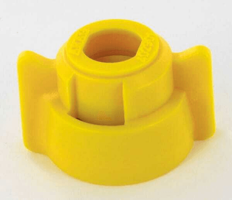 Pièces agricoles - Pièce Pulvérisateur - Ecrou de buse 11 mm jaune
