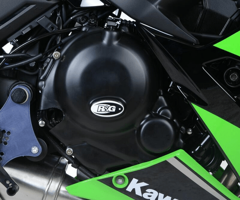 Pièces Quad & Motos - Equipement véhicule - Couvre-carter droit R&G RACING noir Kawasaki Z650