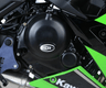 Couvre-carter droit R&G RACING noir Kawasaki Z650