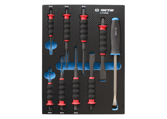 Outils - Outils divers - Module mousse + PP 9 outils de frappe