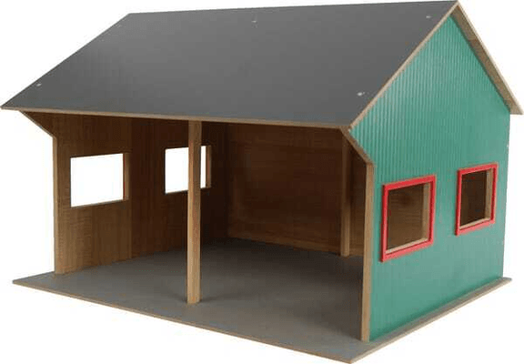 Loisirs - Jouets - Hangar agricole pour 2 véhicules 1:16