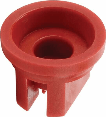 Pièces agricoles - Pièce Pulvérisateur - Buse de bordure TP 80° 4 rouge plastique TeeJet