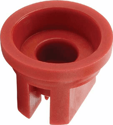 Pièces agricoles - Pièce Pulvérisateur - Buse de bordure TP 80° 4 rouge plastique TeeJet
