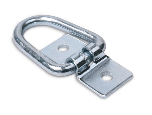 Pièces agricoles - Pièce divers - Agrafe à bascule, H= 45 mm, distance des trous= 30 mm selon. avec réglementation douanière, zingué