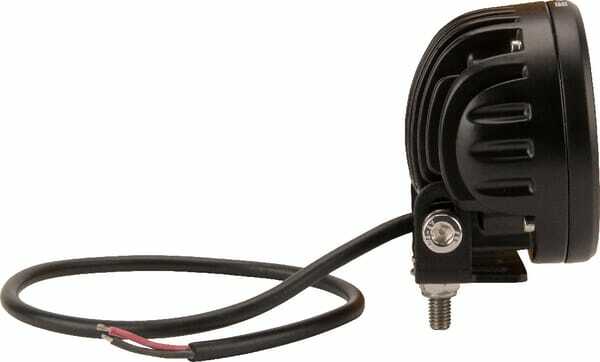 Pièces agricoles - Eclairage - Phare de travail LED rond 18W 1440lm, 10/30V, Ø 89mm faisceau large 6 LED Kramp
