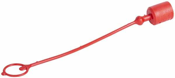 Pièces agricoles - Hydraulique - Bouchon rouge pour mâle HNV1/2