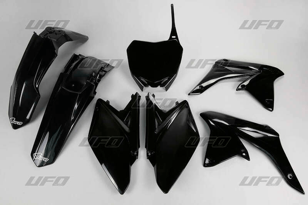 Pièces Quad & Motos - Plastiques - Kit plastique UFO noir Suzuki RM-Z250