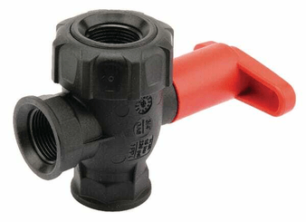 Pièces agricoles - Pièce Pulvérisateur - Vanne boiss.sph. 3/4" 3v.+ral.