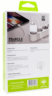Pièces agricoles - Eclairage - Double chargeur 230V USB+USB-C
