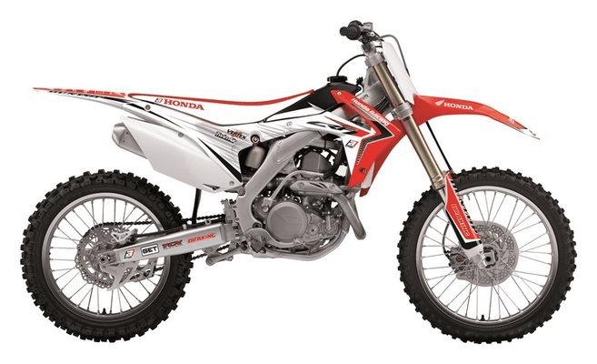 Pièces Quad & Motos - Equipement véhicule - Kit déco BLACKBIRD Linear Honda CRF450