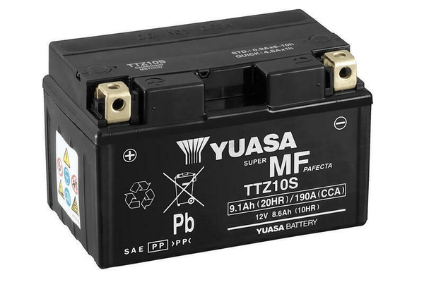 Pièces Quad & Motos - Electrique - Batterie YUASA sans entretien avec pack acide - TTZ10S