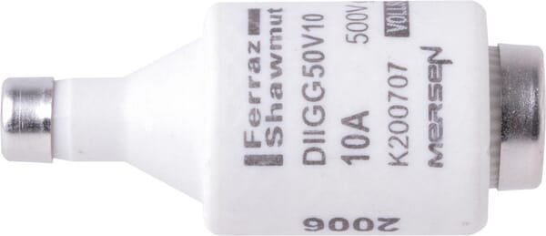 Pièces agricoles - Electricité - Fusible 500V 10A longueur 50mm