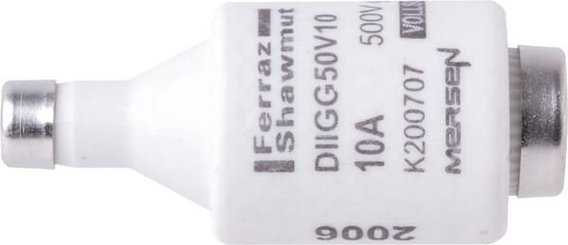 Pièces agricoles - Electricité - Fusible 500V 10A longueur 50mm