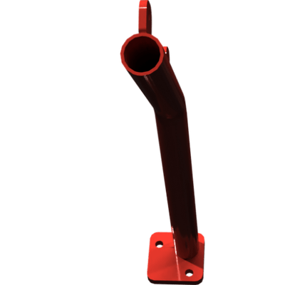 Pièces agricoles - Pièce divers - support de tuyau soudé -peint-